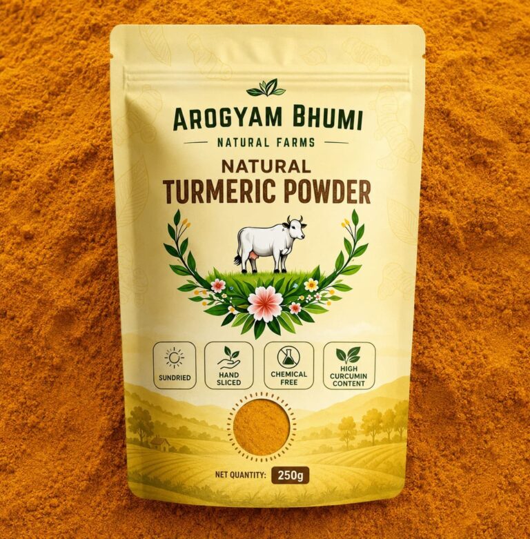 100% Chemic-Free "Organic Turmeric Powder"